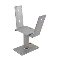 PITZL R / L Post Base M24 Height Adjustable 141mm High Right / Left Thread