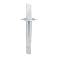 PITZL CONCRETE EMBED Post Base Embed in Concrete Pipe Upper Connection; 300 mm Pipe Length