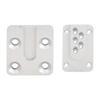 PITZL HVP STEEL / CONCRETE 60/90mm Wide, 100mm High, 18mm Thick Structural Connector Wood-to-Steel / Concrete With Lift-Off Protection Anodized Aluminium – product display image; Application Structural Timber / Hybrid Construction, Suitable Material…