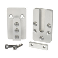 PITZL HVP 40x70x12mm Concealed Connector With Lift-Off Protection Anodized Aluminium – product display image; Application Structural Timber