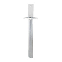 PITZL CONCRETE EMBED Post Base Embed in Concrete Pipe Upper Connection; 400 mm Pipe Length – product display image; Steel, Application Timber Construction, Range Post Bases