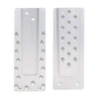 PITZL HEAVY DUTY HVP 140x400x20mm Concealed Connector With Lift-Off Protection Anodized Aluminium – product display image; Application Structural Timber, Suitable Materials Timber
