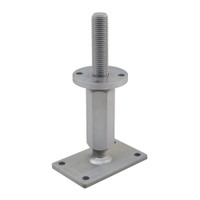 PITZL HEAVY DUTY Post Base M30 Height Adjustable 175mm High
