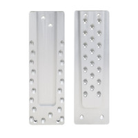 PITZL HEAVY DUTY HVP 140x450x20mm Concealed Connector With Lift-Off Protection Anodized Aluminium – product display image; Application Structural Timber, Suitable Materials Timber