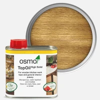 Osmo Top Oil 3028 Clear Satin is a premium timber finish formulated specifically for interior surfaces such as kitchen bench tops, dining tables, furniture, and general joinery.