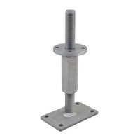 PITZL HEAVY DUTY Post Base M30 Height Adjustable 235mm High – product display image; Steel, Application Timber Construction, Range PTP plus