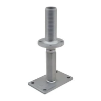 PITZL 10931INCLINE Post Base M24 Height Adjustable 170mm High Pipe Thread