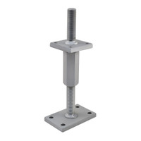 PITZL HEAVY DUTY Post Base M30 Height Adjustable 295mm High