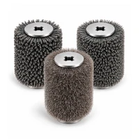 RESTORER TOOL WRRWKV Brush Kit – product display image; 80mm diameter x 100mm width, Application Reclaimed Wood, Mounting Type RESTORER Roller / Drum, Range Texturing
