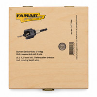 FAMAG 3577 Brad Point Drill Bit Set - Display
