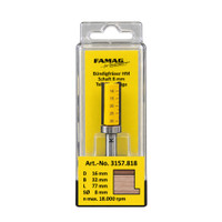 FAMAG 3157 Straight 16 x 32 8mm Router Bit - Display