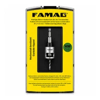 FAMAG 3578 Countersink Set 3, 4, 5 mm 4 Pieces · Rotating Depth Stop Adjustable