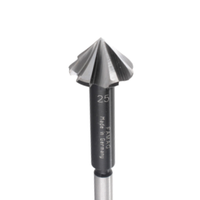 These seven-edged countersinks are designed with a pointed angle and irregular pitch, ensuring a smooth and precise finish in various materials.