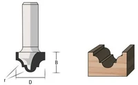 Buy Online a Router Bits from FAMAG Classical Profile for Router Bits with Classical Profile for the Furniture Making and Woodworking Industry and Carpenters in Australia and New Zealand