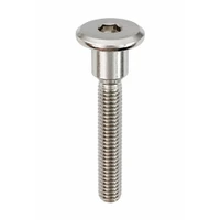 RAMPA KFS Bolt Flat Head M6 50mm Hex 5 mm Steel Nickel Plated