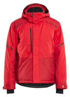 Mens Hiking Jacket  4881  - Red  Full Zip  Waterproof & Breathable for Outdoor Adventures.