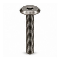 RAMPA KF 6 x 35 mm M6 Flat Head Stainless Steel Hex 4 mm Screw - Front
