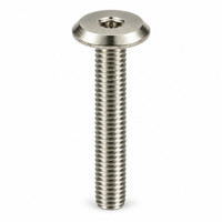 RAMPA KF Bolt Flat Head M6 40mm Hex 4 mm Steel Nickel Plated
