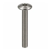 RAMPA KT 6 x 90 mm M6 Mushroom Head Stainless Steel Hex 4 mm 1.4301 Screw