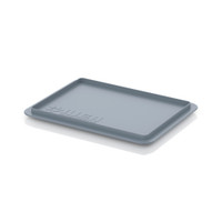AUER Place-on Lids for Euro Containers Silver Grey — DE 215