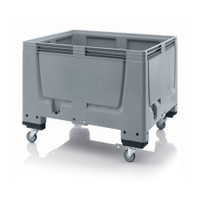 AUER Big Box Silver Grey Solid — BBG 1210R – product display image; HD-PE, 100 wide, 93 high, Application Bulk Storage & Transport