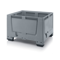 AUER Big Box Silver Grey Solid — BBG 1210 – product display image; HD-PE, 100 wide, 79 high, Application Bulk Storage & Transport