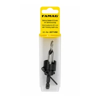 FAMAG 3577 Countersink Set 5mm Rotating Depth Stop Adjustable