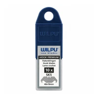 WILPU WCRB 003 HOOK PREMIUM* Replacement Cutter Blade (Pack of 20)