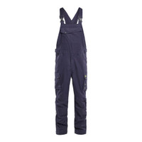 BLAKLADER 2617 Bib Overall Navy Blue (Men) in Inherent Flame-Resistant Ripstop with Kneepad Pockets