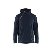 BLAKLADER 3594 Hoodie Dark Navy Blue (Men) in Cotton – product display image; Features Moisture wicking; Temperature regulating