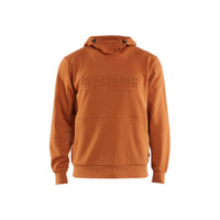 BLAKLADER 3530 Craftsman Hoodie Rust (Men) in Cotton French Terry 320 gsm