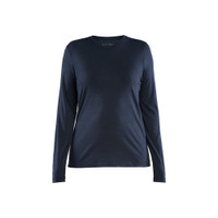 BLAKLADER 3539 T-Shirt Dark Navy Blue (Women) in Merino Wool