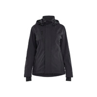 BLAKLADER 4403 Jacket Black / Black (Women) in Waterproof Stretch Polyamide