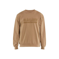 BLAKLADER 3534 Sweater Light Nougat (Men) in Cotton French Terry