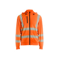 BLAKLADER 3573 High Vis Sweater Orange (Men) in Pique Fleece
