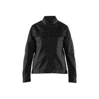 BLAKLADER 4443 Industry Jacket Black / Dark Grey (Women) in 2-Way Stretch PolyCotton