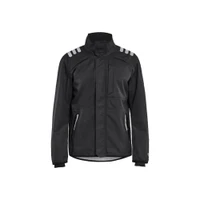 BLAKLADER 4447 Flame Resistant Softshell Jacket Black (Men) in Flame Resistant 3-Layer Softshell