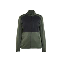 BLAKLADER 3549 Shirt Autumn Green / Black (Women) in Polyester Fleece – product display image