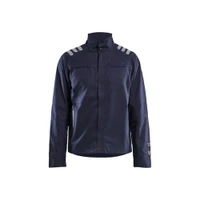 BLAKLADER 4417 Jacket Navy Blue in Inherent Flame-Resistant Ripstop