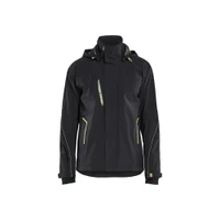 BLAKLADER 4483 Jacket Black / Hi-Vis Yellow (Men) in Waterproof Stretch Polyamide