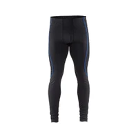 BLAKLADER 1840 Trouser Black / Cornflower Blue in Moisture-Wicking Polyester Rib Knit – product display image; Holster Pockets false