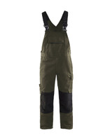 Shop the BLAKLADER Forest Green Overalls 2695—a Bib-Overalls with Kneepad Pockets, Stretch and high-performance Ripstop designed for pros.