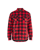 Experience ultimate versatility with the BLAKLADER Jacket model 4704 in Red/Black, combining Flannel, Pile Lined, and premium Cotton materials for long‑lasting wear.