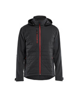 Tackle winter storms in the BLAKLADER Jacket model 4743 with Hybrid, providing Waterproof, and built from Softshell.
