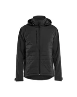 Travel light in the BLAKLADER Jacket 4743 in Black, offering Waterproof, and built from Softshell for dependable outdoor gear.