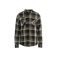BLAKLADER 3288 Long Sleeve Shirt Forest Night / Black (Men) in Double-Brushed Cotton Twill