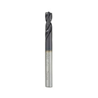 The advanced TiAlN (Titanium Aluminium Nitride) coating further enhances wear resistance and enables high cutting speeds.