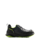 A lightweight and functional sneaker featuring a durable leather upper with extra reinforcement at the toe and heel for increased abrasion resistance.
