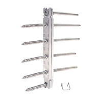 The KNAPP K272 RICON 120/25 Universal Wooden Connector are designed for timber frame construction, providing a robust and versatile connection solution in stainless steel.