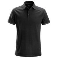 2715 Mens Black Steel Grey AllroundWork Polo Shirt in Durable Poly Cotton Blend